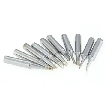 

WSFS Hot 10 Tip Set Tips Soldering Tip Set for Soldering Iron 900-T-I/ BK/ 1.6D/ 2.4D/ 3.0D/ 2C/ 3C/ 4C NEW