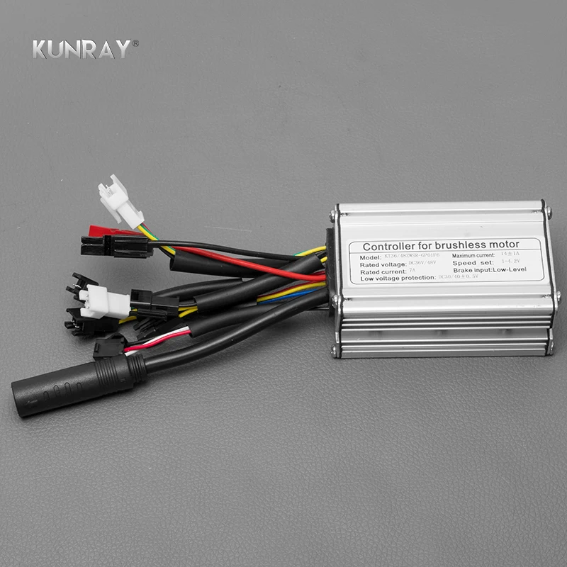 Cheap KUNRAY 36V 350W Electric Bike Kit For 26" 700C Wheel Motor KT LED LCD Ebike bldc Controller e bike Electric Bike Conversion Kit 3