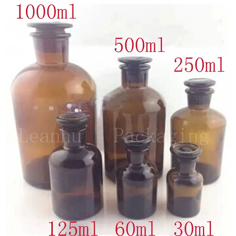 

High Quality Brown Glass Alcohol Bottle,Experimental Glasswares,DIY Experiment Equipment,Empty Packing Container,Auxiliary Tool