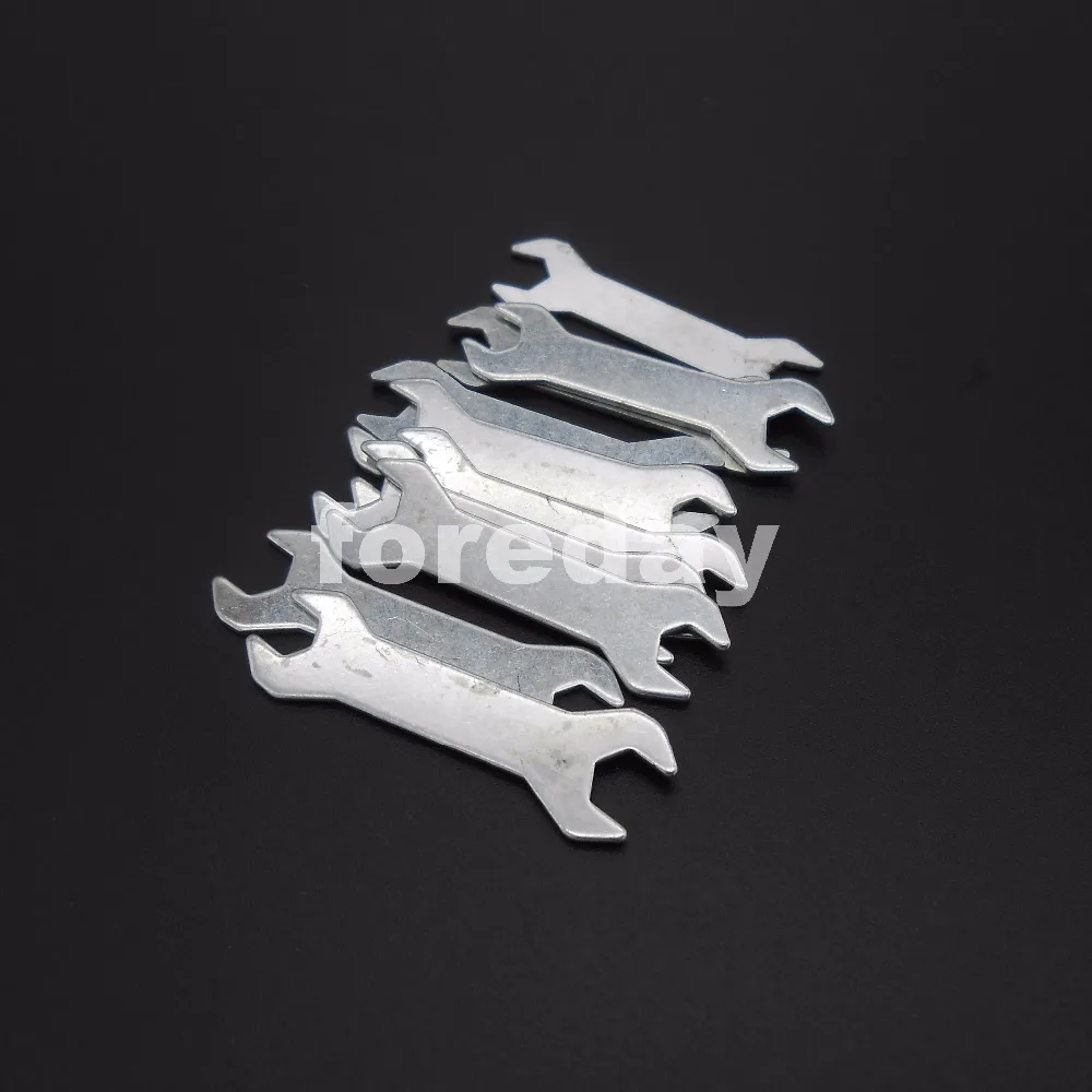 10PCS X NEW Mini small wrench M2 M2.5 nut hex wrenches Double ended