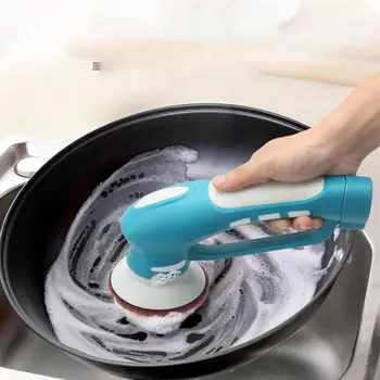 

Adoolla Household Handhold Electric Cleaning Machine Oil Stain Cleaning Brush Scrubber