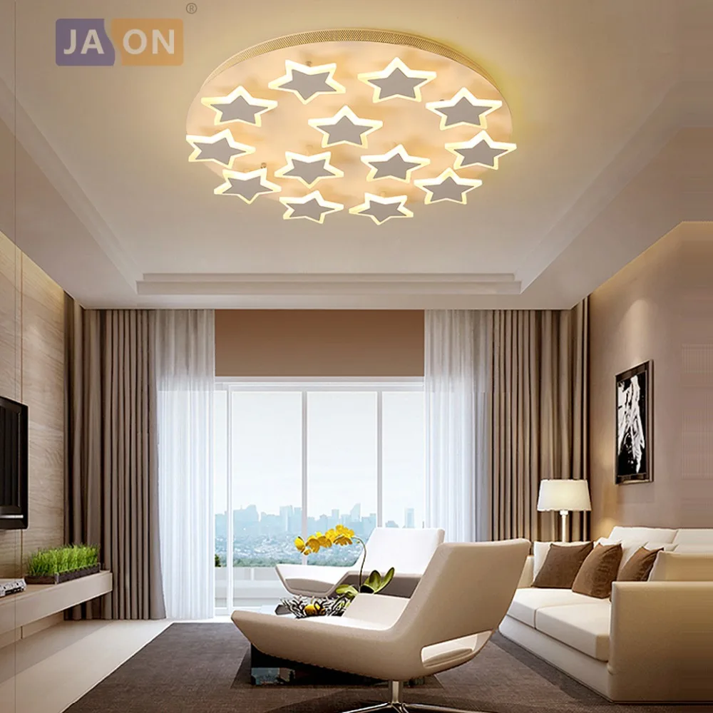 

LED Modern Iron Acryl 8cm Thin Round Stars LED Lamp.LED Light.Ceiling Lights.LED Ceiling Light. Ceiling Lamp For Bedroom