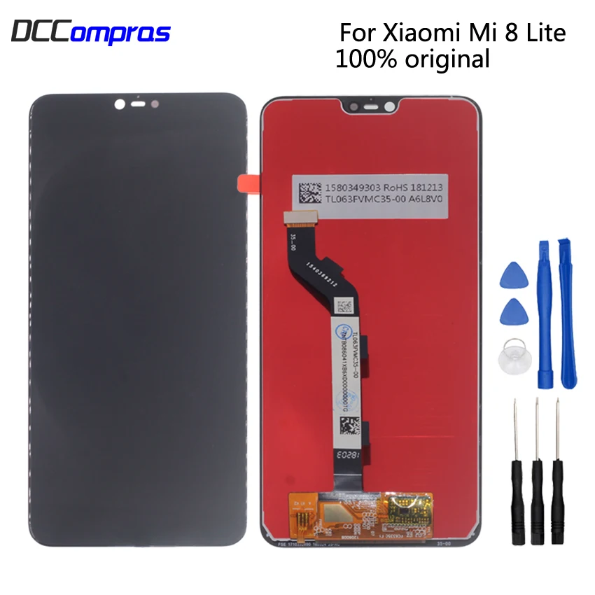 

Original Display For Xiaomi Mi 8 Lite LCD Display Touch Screen Digitizer For Xiaomi Mi 8X Screen LCD Display Repair Parts
