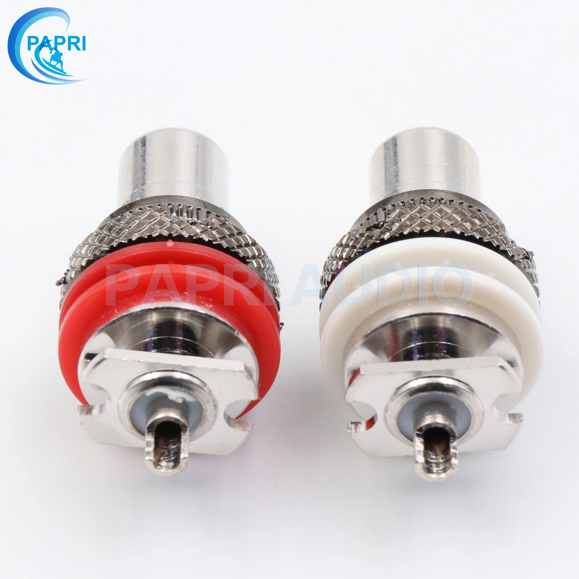PAPRI EIZZ EZ 104 родиевое медное гнездо RCA сигнала разъем Lotus Seat HIFI DIY усилитель