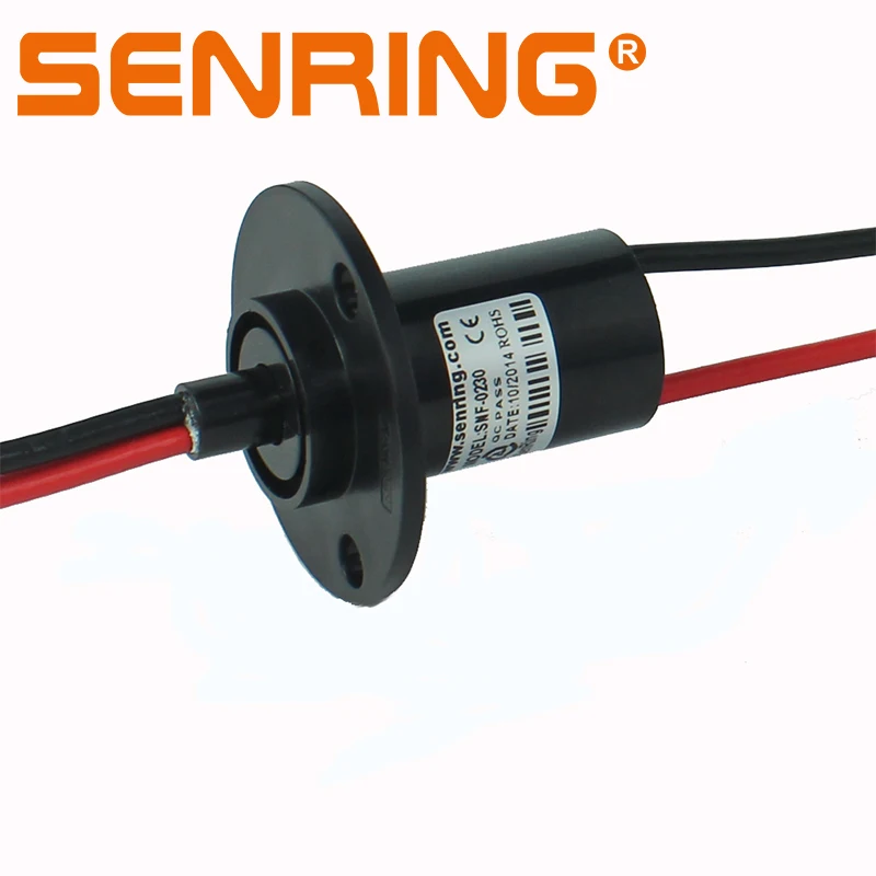 

Senring large current wind turbine slip ring 2 wires 30A for OD 22mm