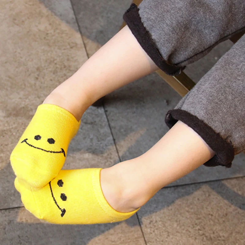 5 пара/лот; коллекция года; милые детские носки для младенцев со смайликами удобные хлопковые носки для малышей; сезон осень-зима новинка; Bebe Calcetines