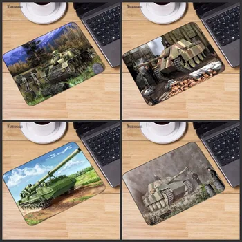 

Yuzuoan Soldiers World of Tanks Pattern Anti-Slip Computer Laptop PC NO lock Edge Mouse Pads Speed Up Mice Pad Mat Mousepad