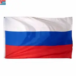 2018 Новое поступление России флаг из полиэстера, флаг 5*3 футов 150*90 см Высокое качество баннер