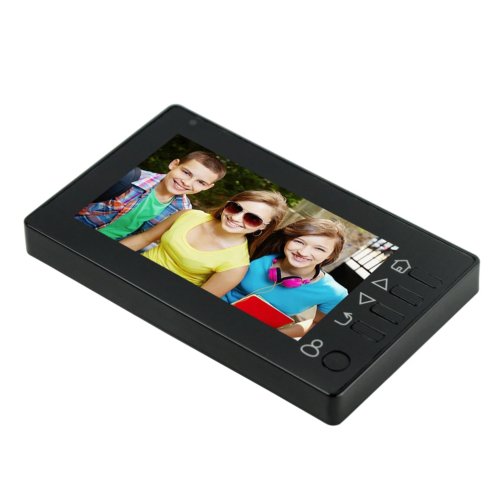 Многофункциональные 160 градусов 4,3 дюймов TFT lcd Цветные Цифровые дверные глазки записываемый глазок дверной звонок домашняя камера безопасности