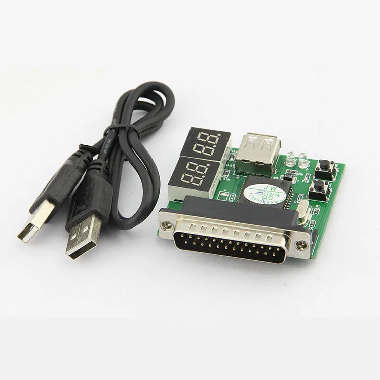 

Computer 4-Digit Laptop PC Motherboard USB& PCI Analyser Diagnostic Test Post Card Tester for Notebook Laptop