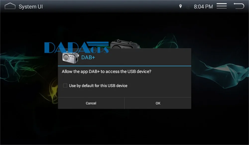  DVD del coche de Android USB DAB + sintonizador de radio Digital Audio Broadcasting receptor de Rad