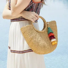 New Bohemia Fashion Colorful Layered Cotton Tassel Bag Keychain For Women Key Ring Pendents Accessories Wholesale gorgeous layered rhinestone cuff ring for women