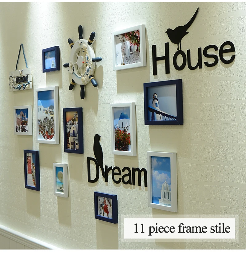 photo frame white mini frame  cadre photos magnetic photo frame wall frame for picture family picture frame a3 frame picture frame vintage frame box glass frame photo moldura madeira  (15)