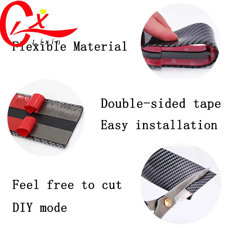 Car-Styling-Carbon-Fiber-Car-Bumper-Strips-Rear-Bumper-Stickers-Trim-Protector-Exterior-Front-Bumper-Lip (1)