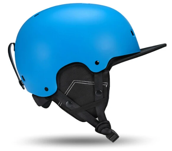 NANDN Мужской Женский Детский шлем для катания на лыжах осень и зима мужской женский моноборд для катания на лыжах для мужчин t снежные спортивные защитные шлемы - Цвет: Sky Blue