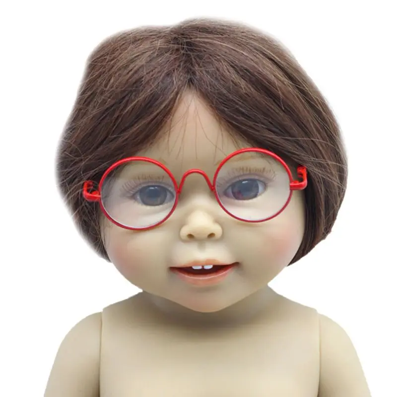 Новые женские очки для кукол для домашних животных очки для Blythe шарнирная кукла американская кукла девочка игрушка для домашних животных - Цвет: Красный