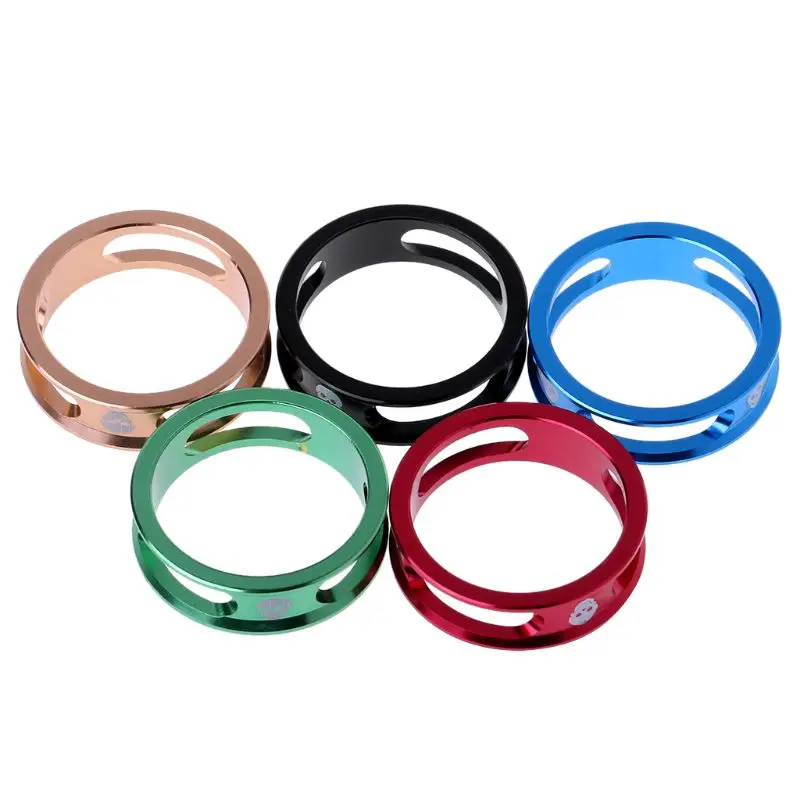 

Bicycle Headset Washer Hollow Spacer 28.6mm Aluminum Alloy Front Fork MTB Bike