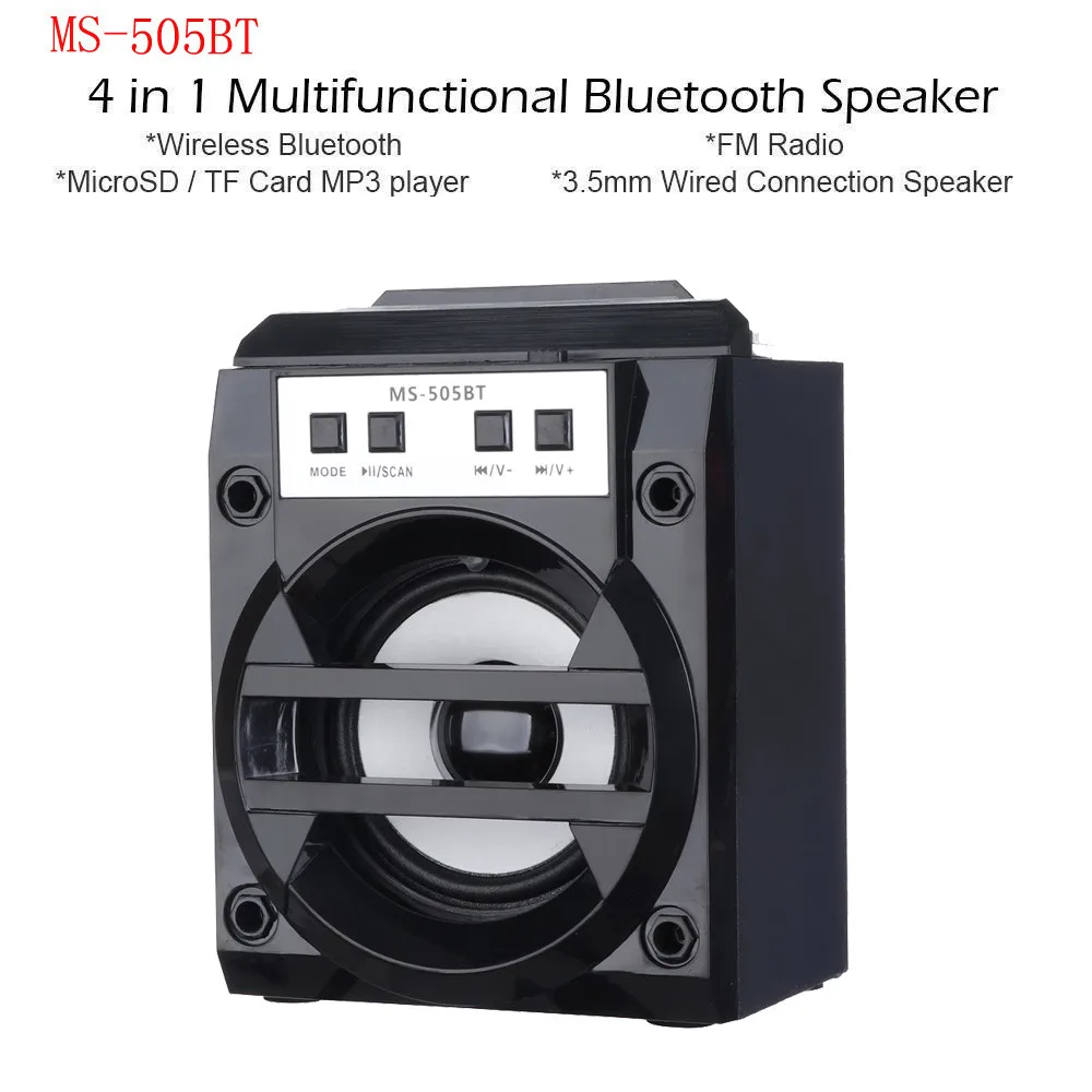 

HIPERDEAL FM Radio Wireless Bluetooth Speaker Active Subwoofer Portable Speaker LED Light 15A Drop Shipping
