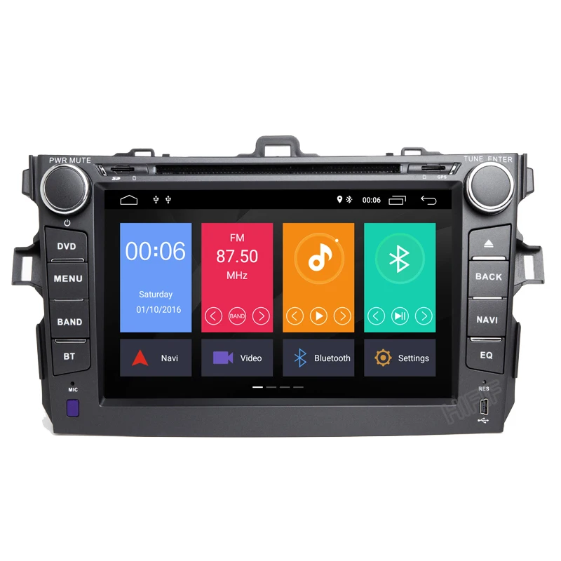 Discount 8" 2 Din Android Car Radio Central Multimedia For Toyota Corolla 2007~2011 Automagnitol DVD Player With GPS Bluetooth 4 Discount 8" 2 Din Android Car Radio Central Multimedia For Toyota Corolla 2007~2011 Automagnitol DVD Player With GPS Bluetooth 4