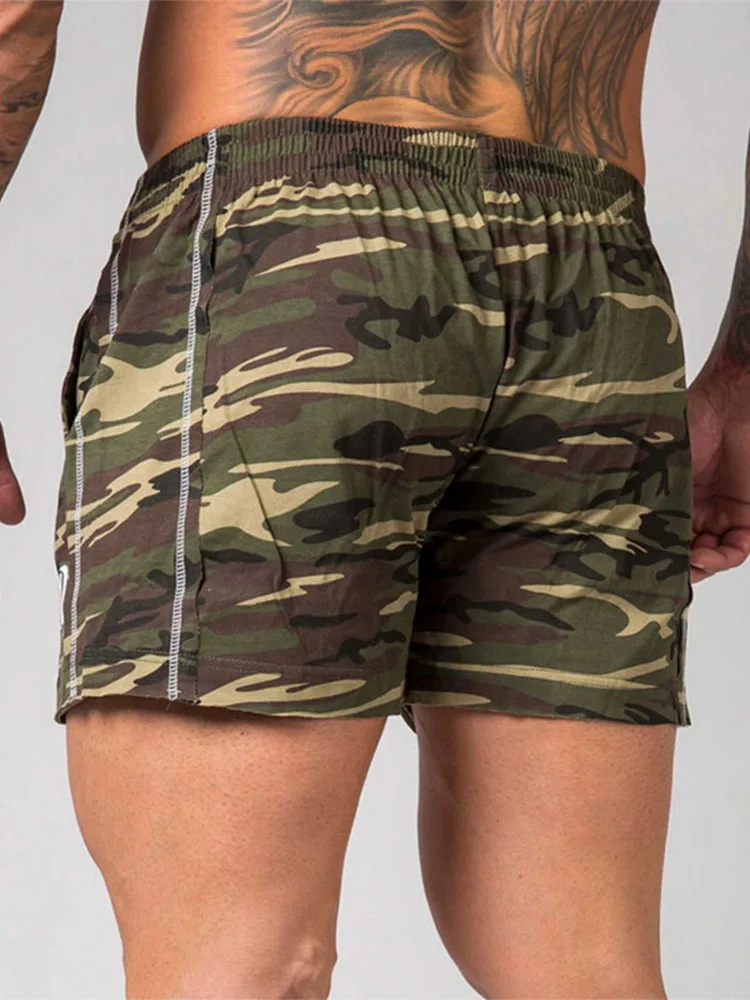 Buy GYMOHYEAH Fashion brand New Camouflage shorts low
