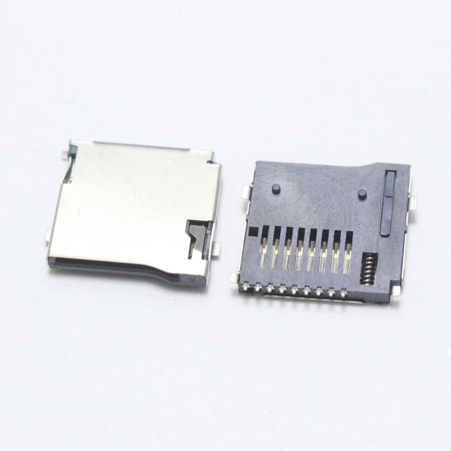 10 шт. 9 контактный Штатив для TF карты 14 х15 мм|t type connector|pop-up card |