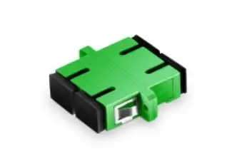 

Fiber Optic Adapter SC/APC to SC/APC Optical Coupler Plastic Flange Duplex Ftth Fiber Connecter Singlemode Fiber SC