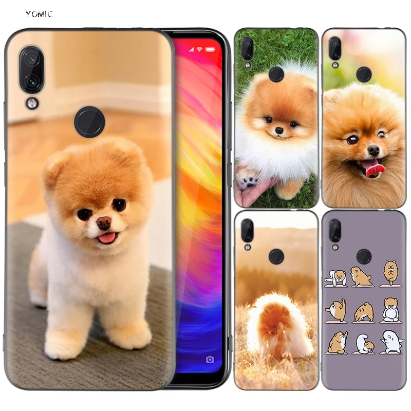 

Silicone Coque Case for Xiaomi Redmi Note 7 6 5 Pro Mi A1 A2 8 Lite 9 GO Poco F1 S2 4 4X Plus Pomeranian Pom