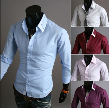 Gratis verzending nieuwe unieke Engels afdrukken ontwerp mannen lange mouw van cultiveren moraal mannelijke mode overhemd PC04|men long shirt|designer shirtsf shirts - AliExpress