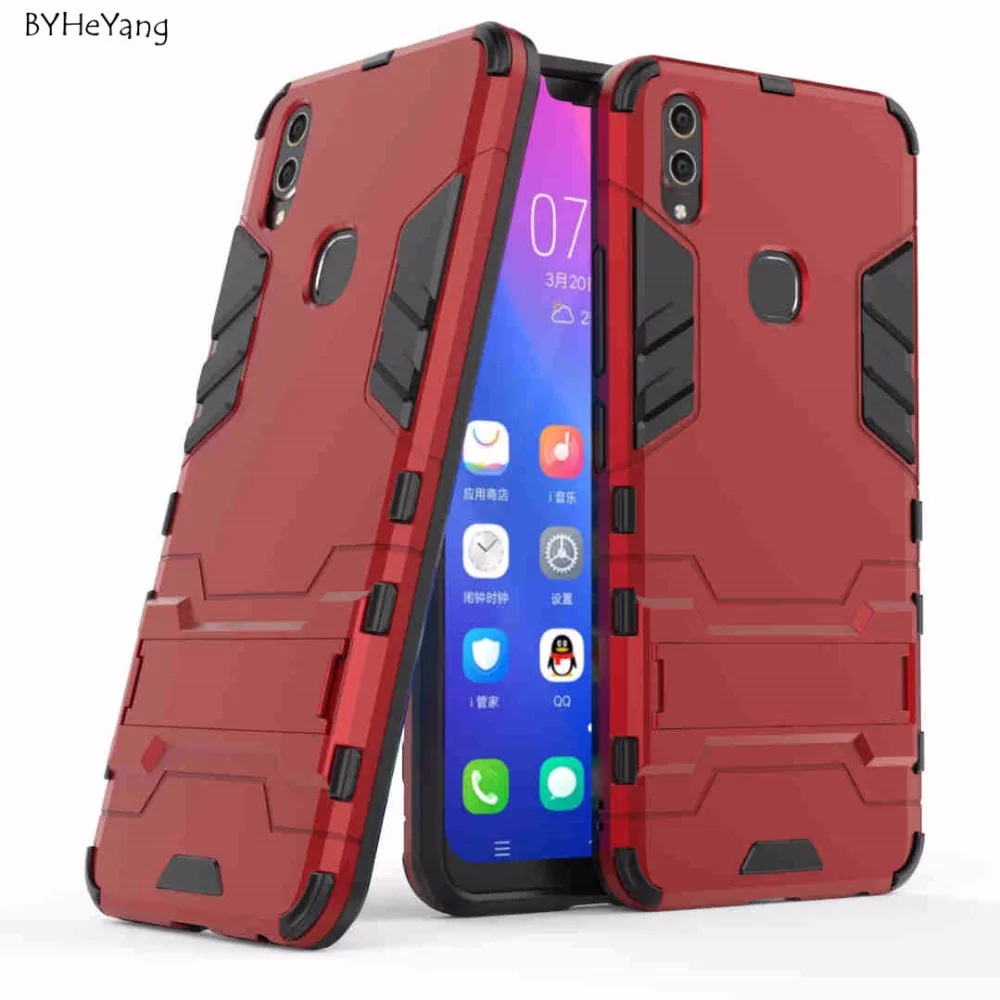 BYHeYag For Vivo V9 Case Vivo V9 Cover 6.3inch Robot Armor Rubber Slim