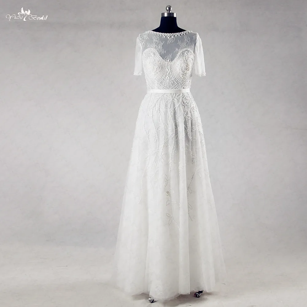 RSW980 beach wedding dress (3)