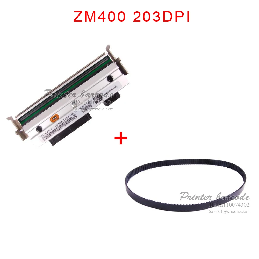 

79800M Thermal Printer belt Printhead Print head For Zebra zm400 203DPI Thermal barcode label Printer Spare Parts