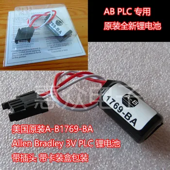 

10pcs New Original 1769-BA 1769BA PLC Controller 3V Lithium Battery Batteries with connectors plugs free shipping