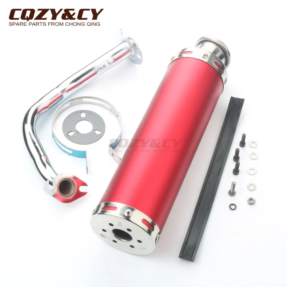 Высокопроизводительная выхлопная труба для скутера Adly AirTech 50 Blizzard GTA Cat Jet Matador Noble