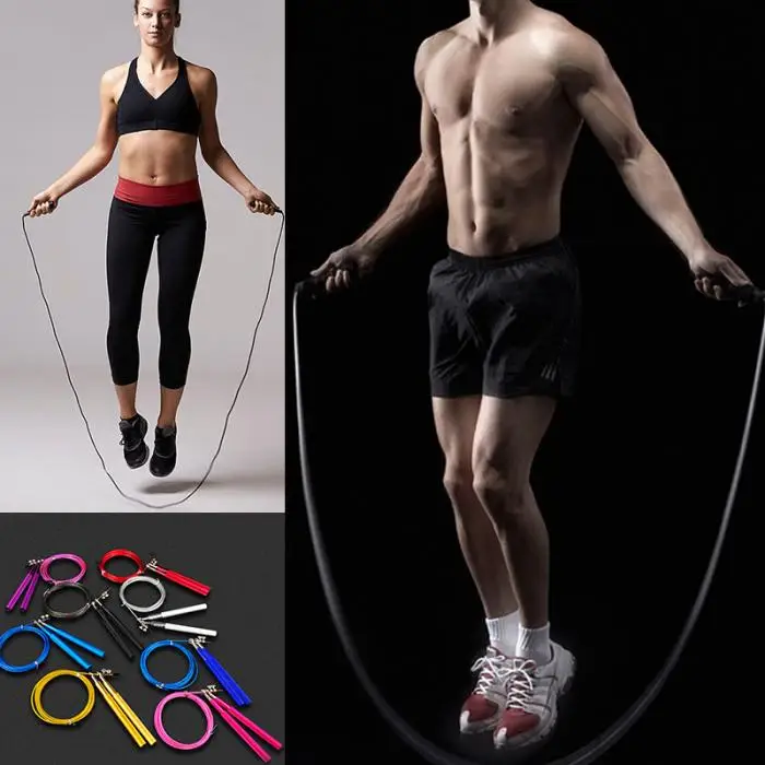 Новая высокоскоростная Скакалка веревка, Скакалка для тренажерного зала фитнеса тренировок