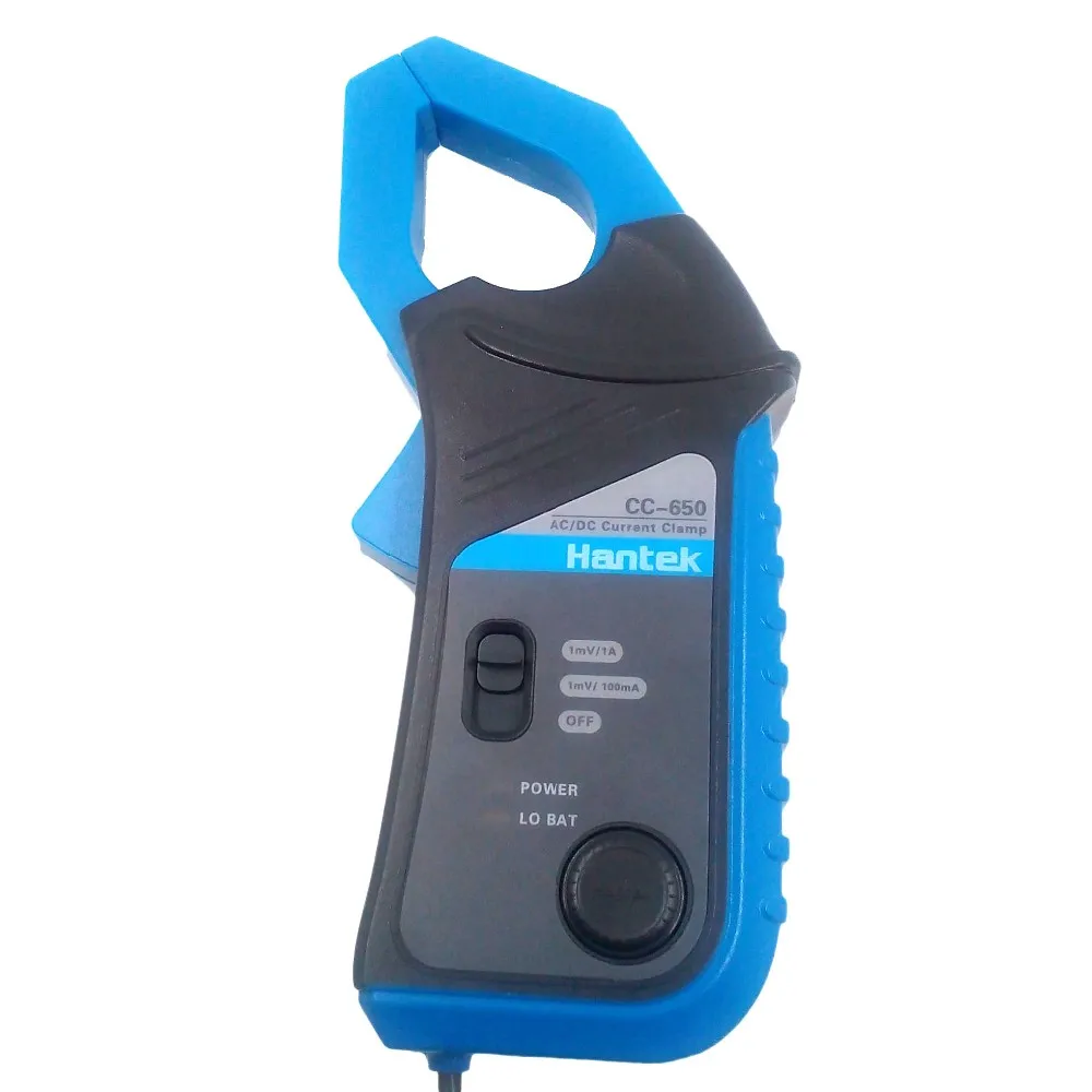 New Hantek CC650 CC-650 Up to 20 KHz 650A Oscilloscope Multimeter AC/DC Current Clamp meter