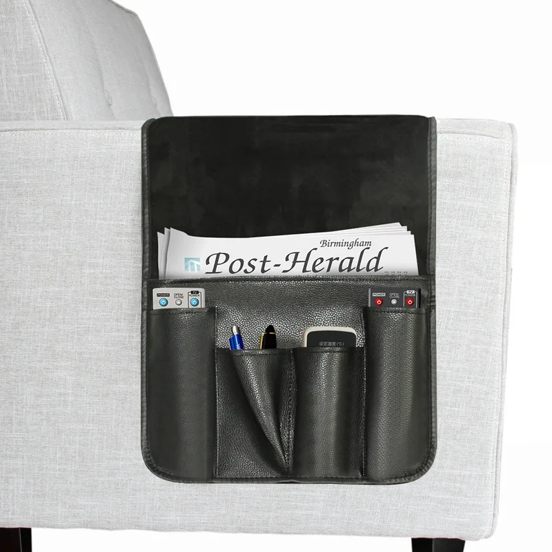 Water Proff Suede Sofa Armrest Organizer Anti Skid Sofa Cover
