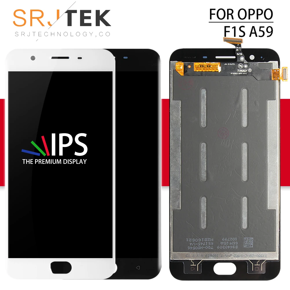 

5.5'' Original Display For OPPO F1S LCD Touch Screen Digitizer Frame for Oppo F1S A59 Display LCD A1601 Replacement Parts