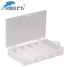 Умная рыболовная коробка 17,9*10,9*3 см водонепроницаемый набор аксессуаров для рыбалки Alicate De Pesca 5 отсеков Коробка для снастей Plomb Carpe