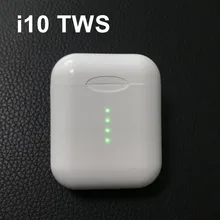 Оригинальные i10 TWS беспроводные наушники Bluetooth 5,0 наушники сенсорное управление Тип C Беспроводная зарядка HiFi Музыка 3D звук наушники