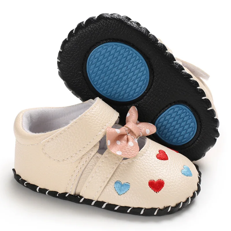 E& Bainel/Обувь для первых ходунков для маленьких мальчиков и девочек из искусственной кожи; обувь для новорожденных; обувь для малышей; мягкая подошва; нескользящая обувь; 0-18 месяцев