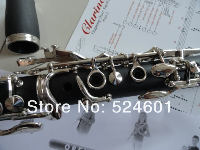 Brand Suzuki Clarinet Musical Instrument Students Series 17 Keys B Flat Clarinet High Quality Bakelite Tube Nickel Plated