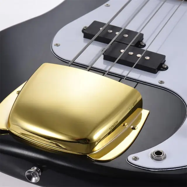 Durable Alloy JB Electric Jazz Bass Guitar Bridge Cover Protector for