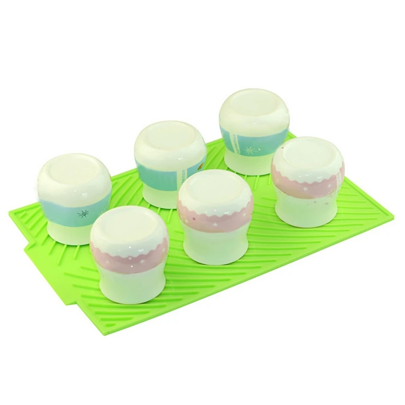 سيليكون الحرارة العزل طوي تحديد الموقع النفط واقية للماء مكافحة السمط سادة عاء حصيرة للمطبخ طاولة طعام سيليكون الحرارة العزل طوي تحديد الموقع النفط واقية للماء مكافحة السمط سادة عاء حصيرة للمطبخ طاولة طعام