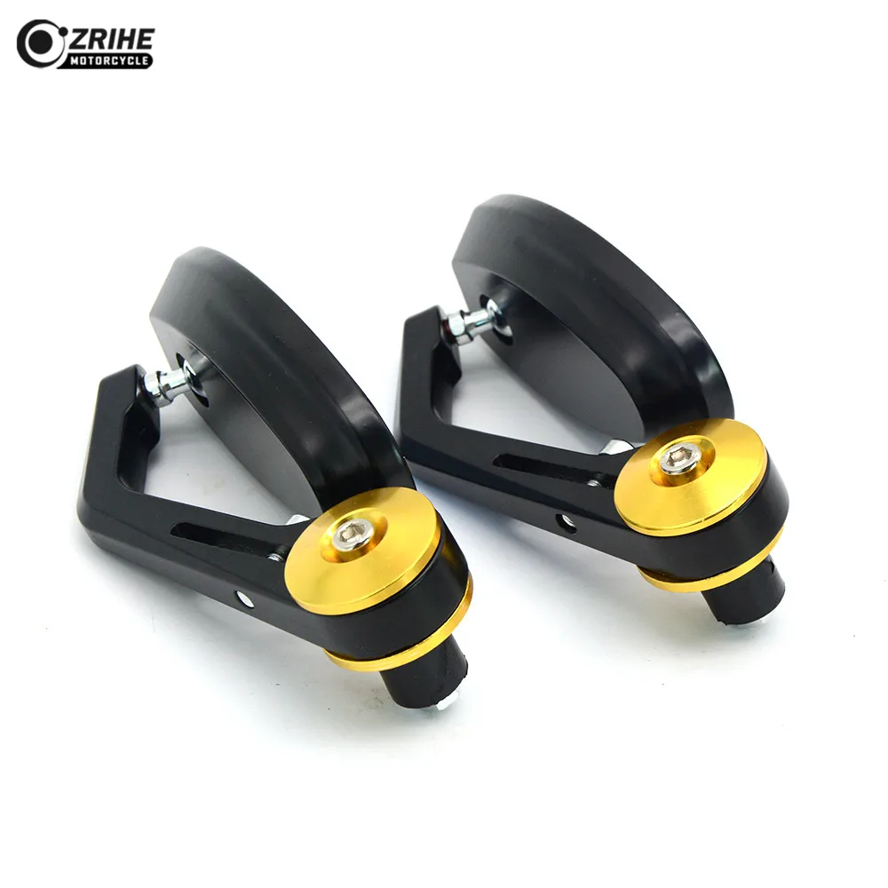 Motorcycle View Side Rear Mirror 7/8" 22mm Handle bar Side Mirrors folding for CB600F 2013 2012 suzuki GSR GSXR 600 750 GT 1000