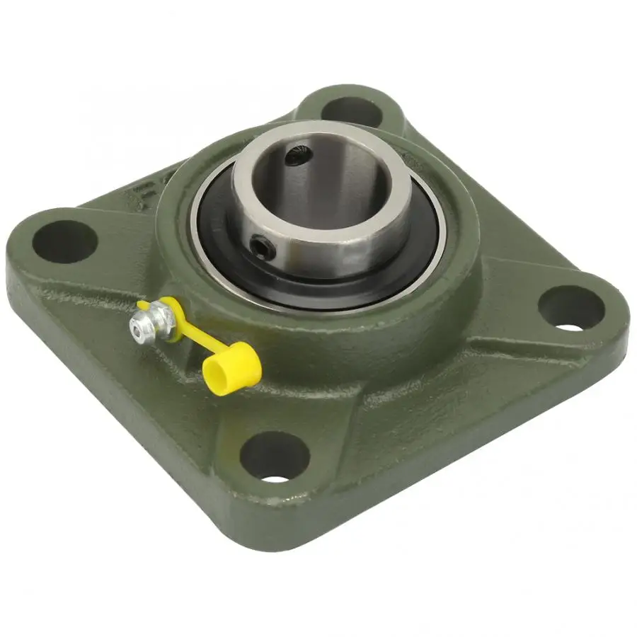 

1pcs Spherical Bearing Square 4 Blot Mounted Insert Bearing with Casting Housing linear bearings housing Mount