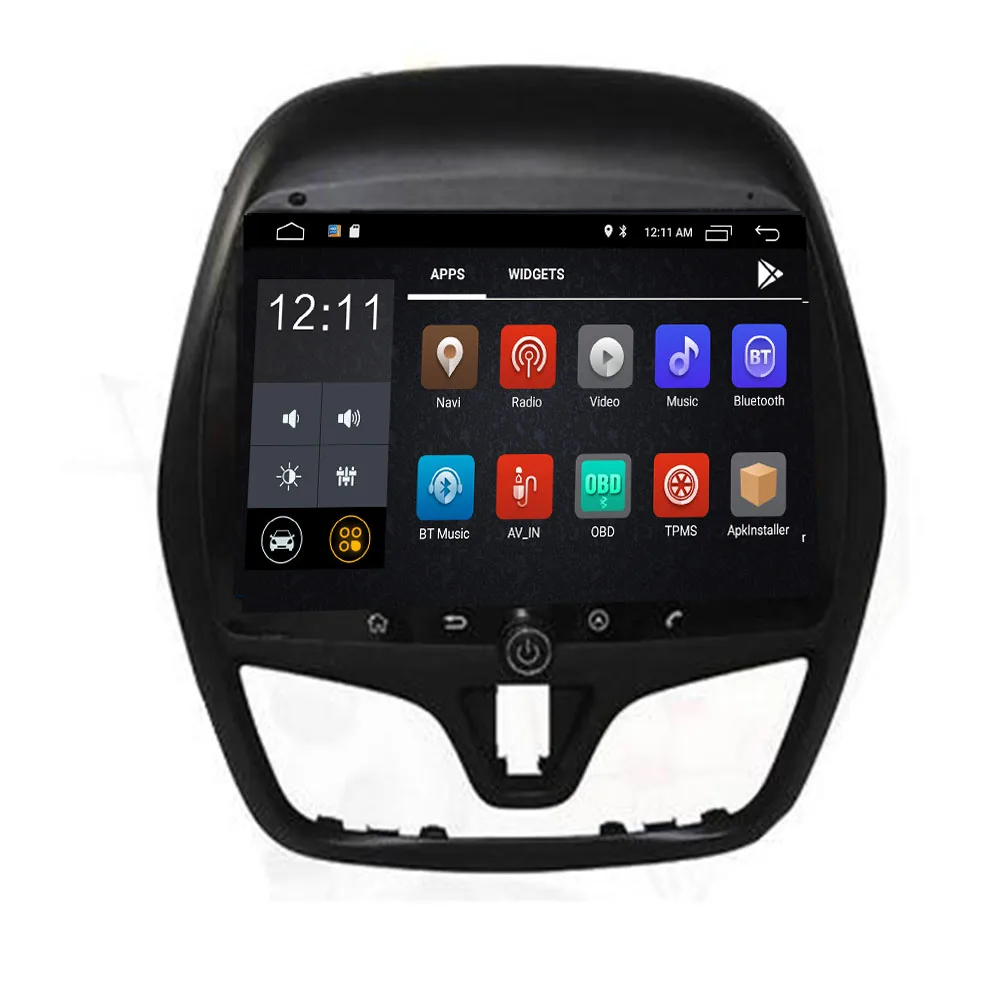 Excellent Free Shipping android 9.0 Car DVD GPS Navigation Player Stereo For CHEVROLET 2010 2011 2012 -2019 Spark Beat 2