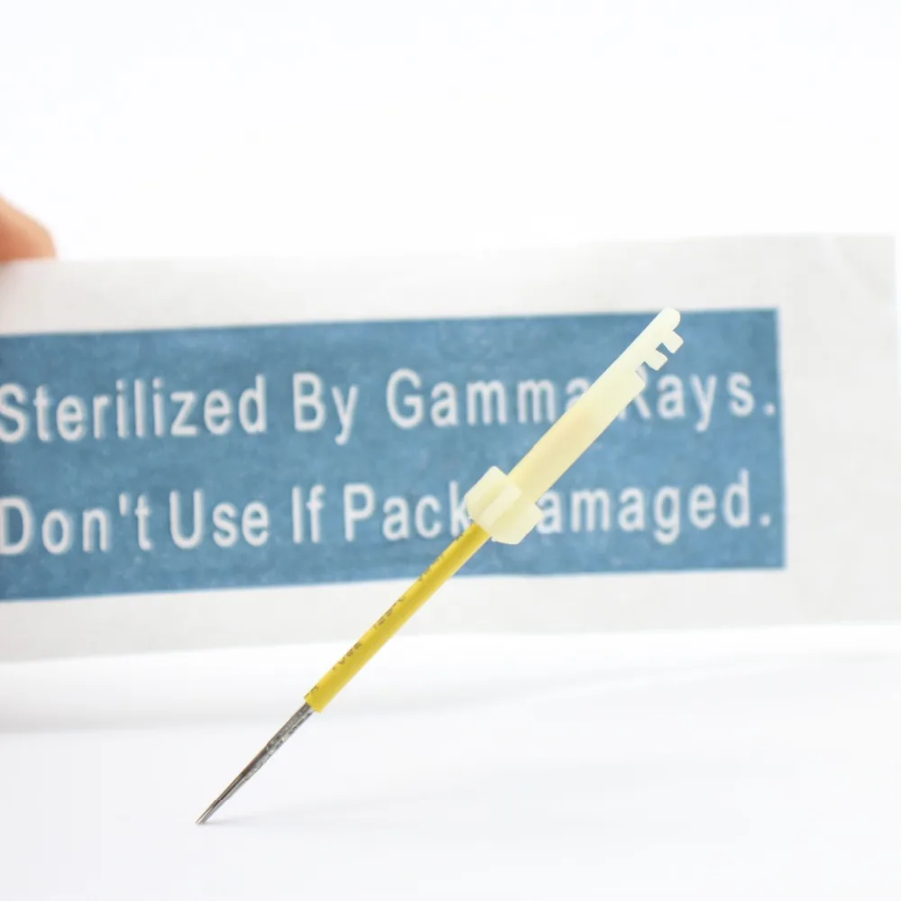 

50pcs 5 Prong Round Needle Dragon Machine Permanent Makeup Eyebrow Tattoo Needles