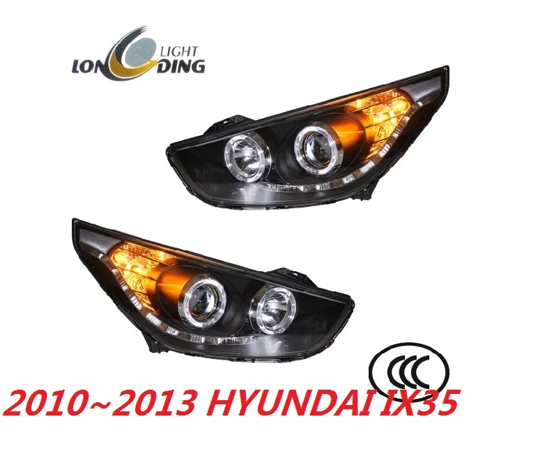 

2pcs car Head light For 2010 2011 2012 2013year IX35 Headlights 2013 2014 2015year Tucson taillight LED DRL HI LO HID xenon