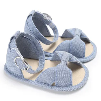 

Hot Sale 0-18M Baby Girl Sandals Anti-slip Shoes Bowknot Princess Shoes Toddler Girl Shoes Casual Soft Bottom Sandals