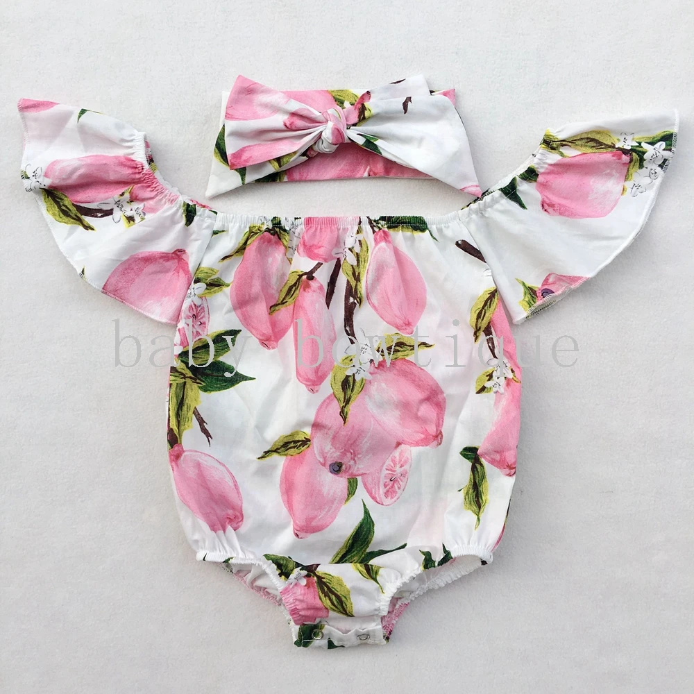 

Off the shoulder Playsuit Bubble Romper , baby girl romper photography prop Baby Boho Romper Birthday Outfit